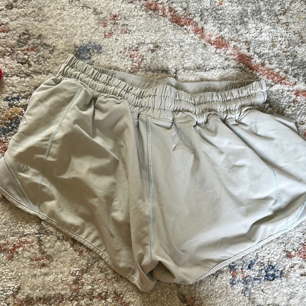 Women's Light Blue Athletic Shorts